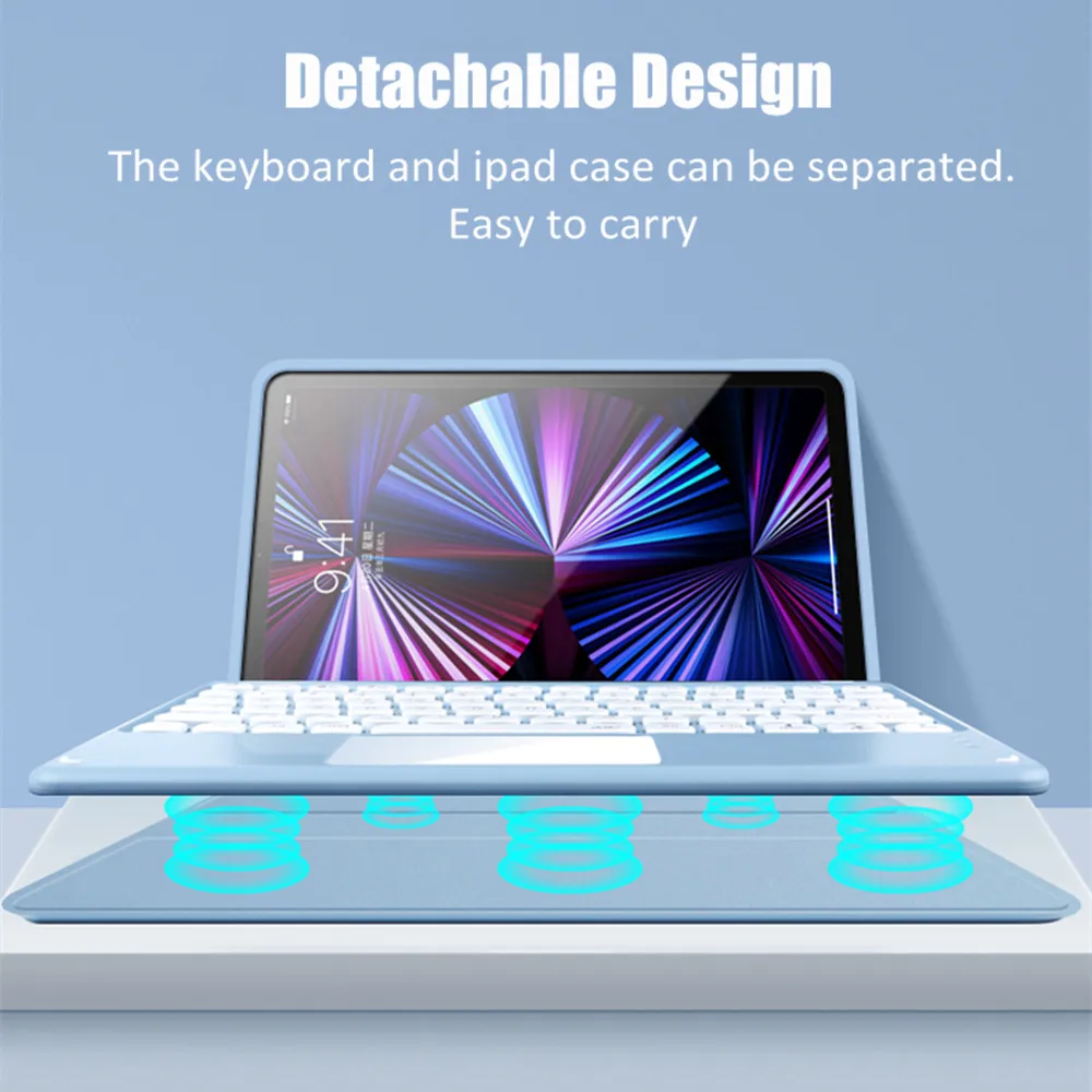 Case For Xiaomi Redmi SE 11 inch 2023,for Xiaomi Mi Pad5/5 Pro 6/6Pro 11inch case，Detachable Keyboard cover Redmi Pad 10.61in