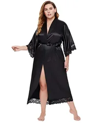 Women's Satin Kimono Bride Sleepwear Bridesmaid Robes Pajamas Bathrobe Nightgown Spa Bridal Robe Dressing Gown