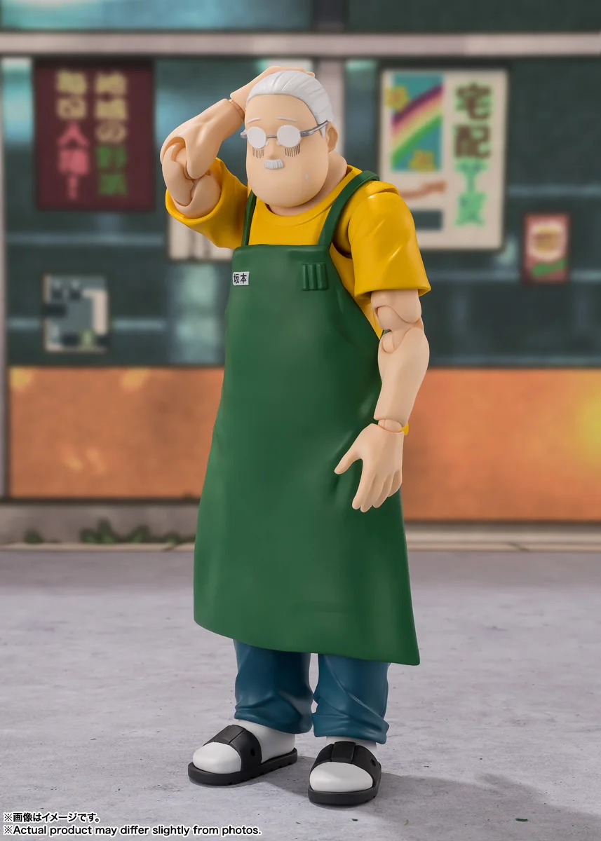 En stock Original Bandai SAKAMOTODAYS S.H.Figuarts SHIN ASAKURA Sakamoto Taro figurine Anime modèle jouet à collectionner cadeau