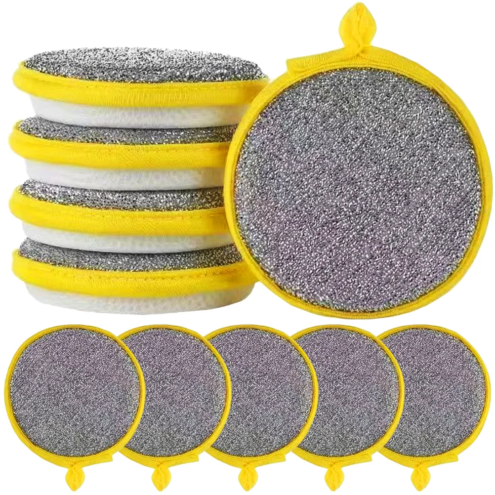 

20 Pcs Dishwashing Sponge Cloths Scrub Pads Kitchen Cleaning Supplies Scrubbers for Dishes