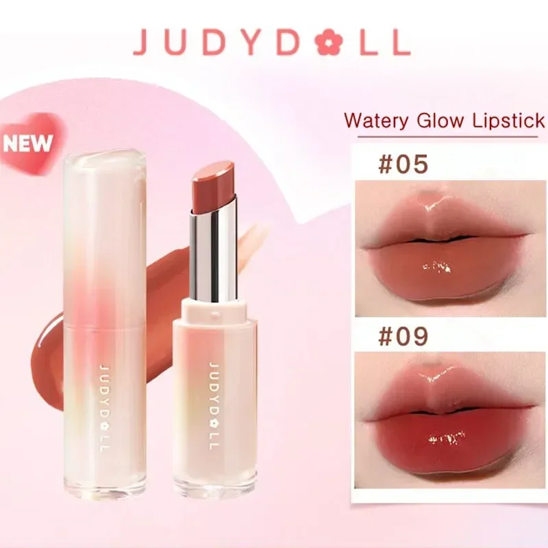 Judydoll wodnista szminka luster balsam do ust nawilżający długotrwała galaretka z litego błyszczyka do ust