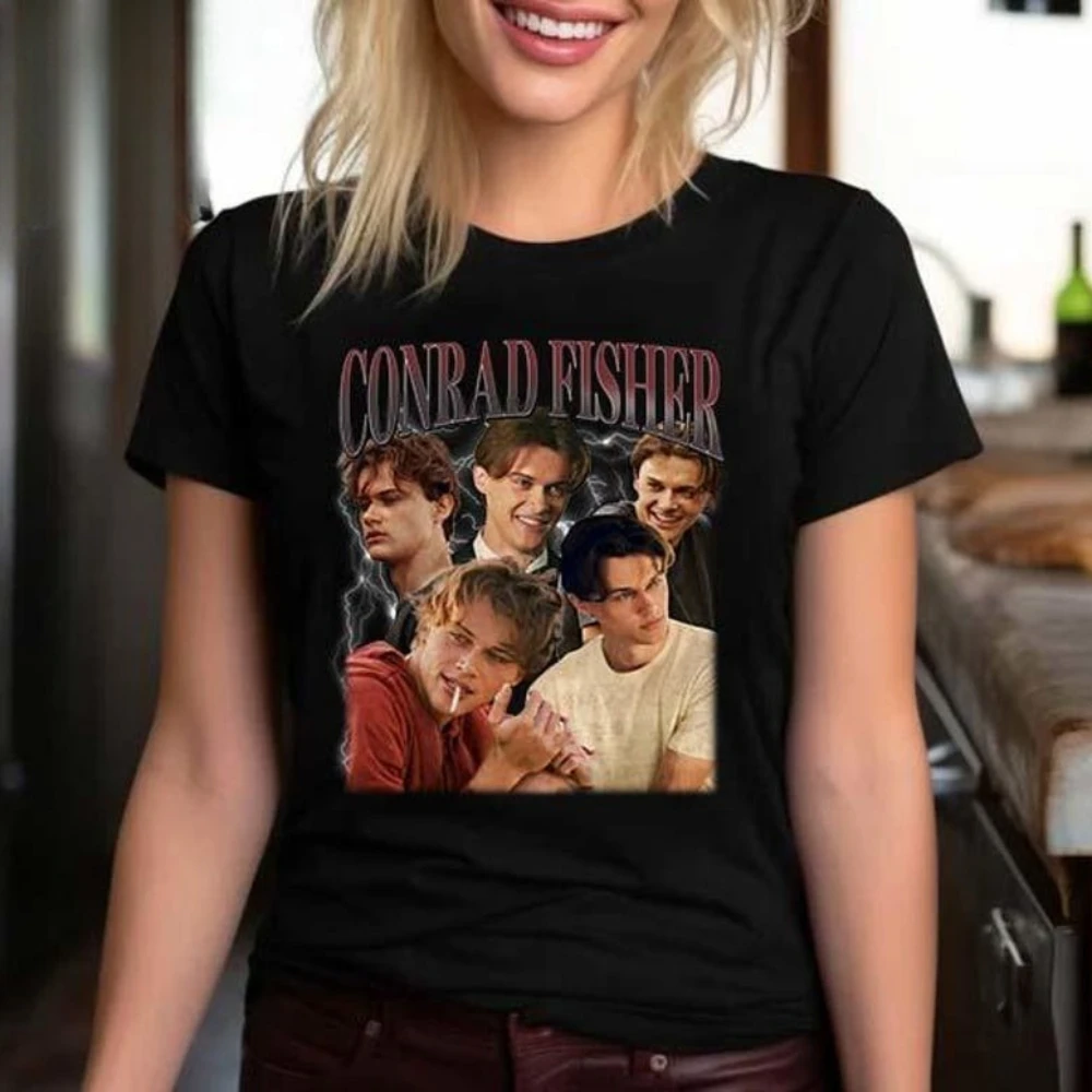 

Vintage Conrad Fisher T-shirt The Summer I Turned Pretty Season 3 Woman Man Movie Graphic T Shirts Fashion Casual Cotton Shirt
