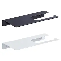 Toilet Paper Roll Holder Sturdy Paper Towel Holders With Strong Load Capacity Paper Roll Holder Multi-Functional Paper Towel