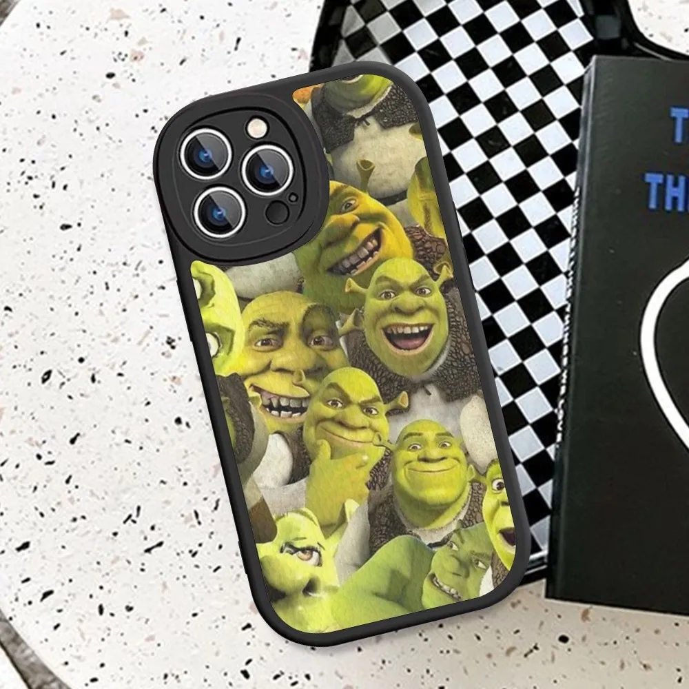 Cartoon Funny Movie S-ShrekS Phone Case Hard Leather For iPhone 14 13 12 Mini 11 14 Pro Max Xs X Xr 7 8 Plus Fundas