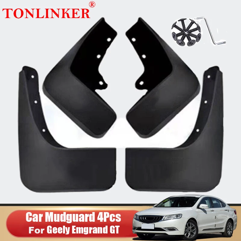 

Car Mudguard For Geely Emgrand GT Borui 2015-2019 Front Rear Mud Flaps Mudguards Splash Guards Fender Mudflaps 4Pcs Accessories