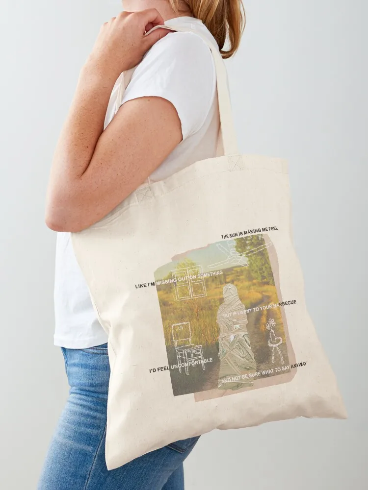 

i do this all the time // collage art Tote Bag Canvas bag for women cute tote bag Shopper woman shopping