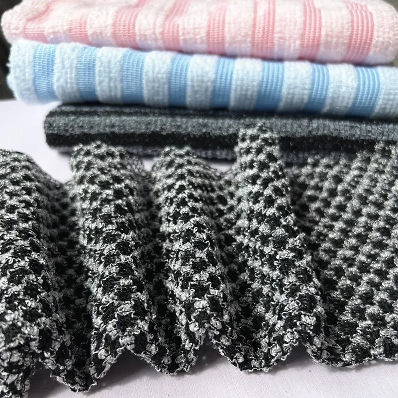 Exfolierender Waschlappen Rückenschrubber für die Dusche für Männer Silberionen-Multifunktions-Schaumbadetuch Extra Langes Peeling-Handtuch – Detail 13