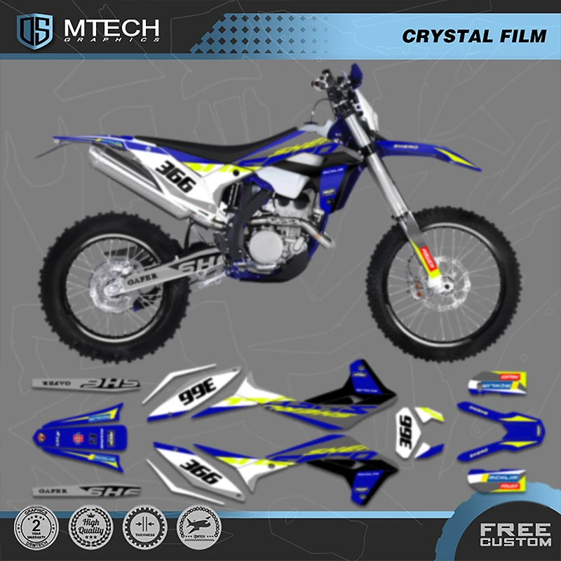 

DSMTECH пользовательские графические наклейки для команды, наборы наклеек для SHERCO 2017 2018 2019 2020 2021 2022 SE SEF 007