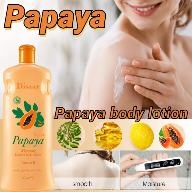 

Papaya Whitening Hand Body Lotion + Vitamin E 600ml