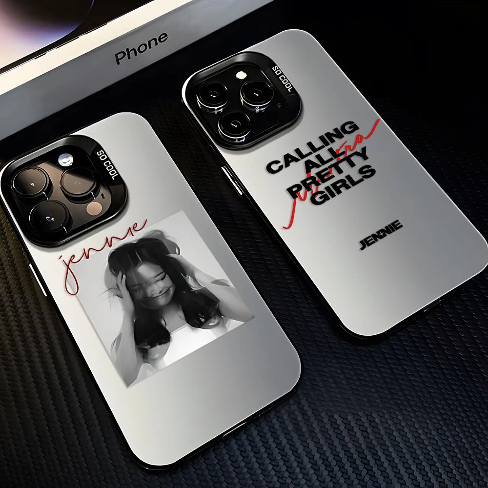 Чехол для телефона с цитатами модной певицы Дженни для Samsung Galaxy A37 A57 A17 A07 A16 A06 A35 A55 A25 A05S A15 A56 A54 A36 A34 A24 A26