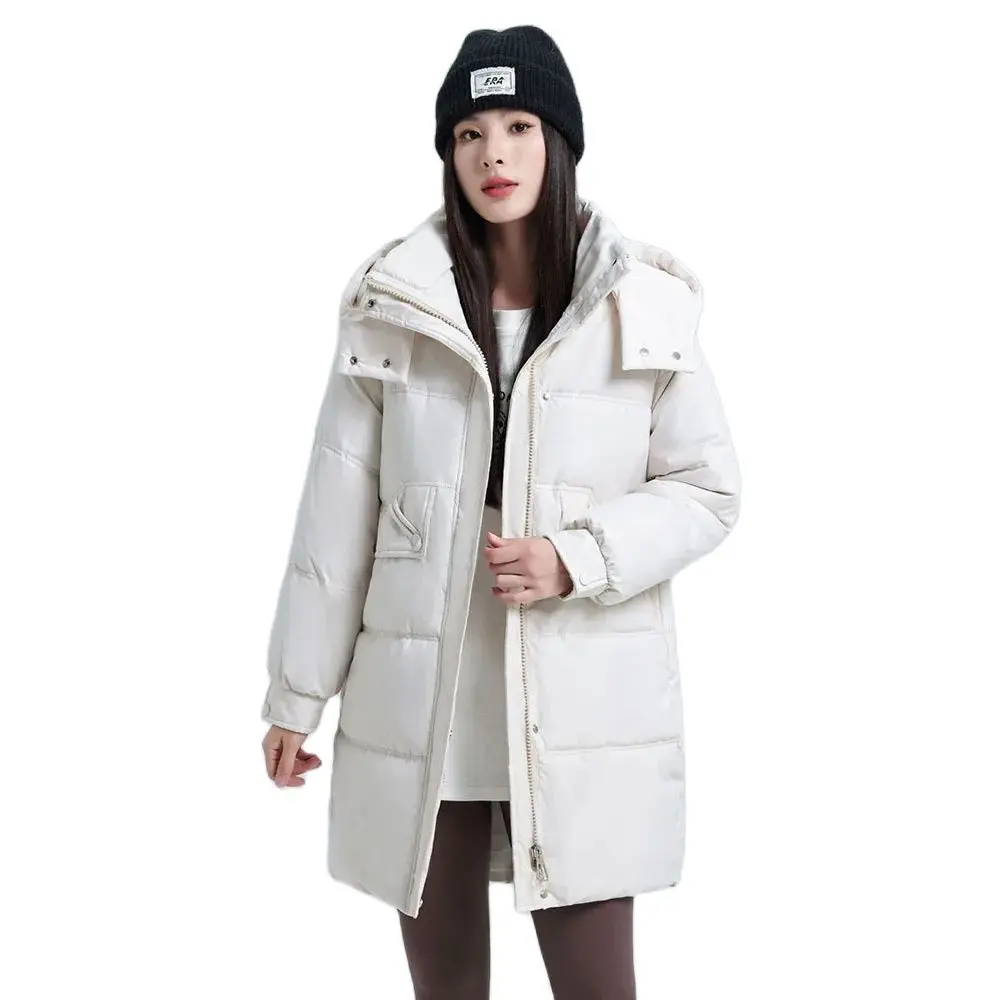 

Fashion Down Cotton-padded Jacket New Feminine Temperament Tong Comfortable And Loose Winter Warm Cotton-padded Jacket Women.