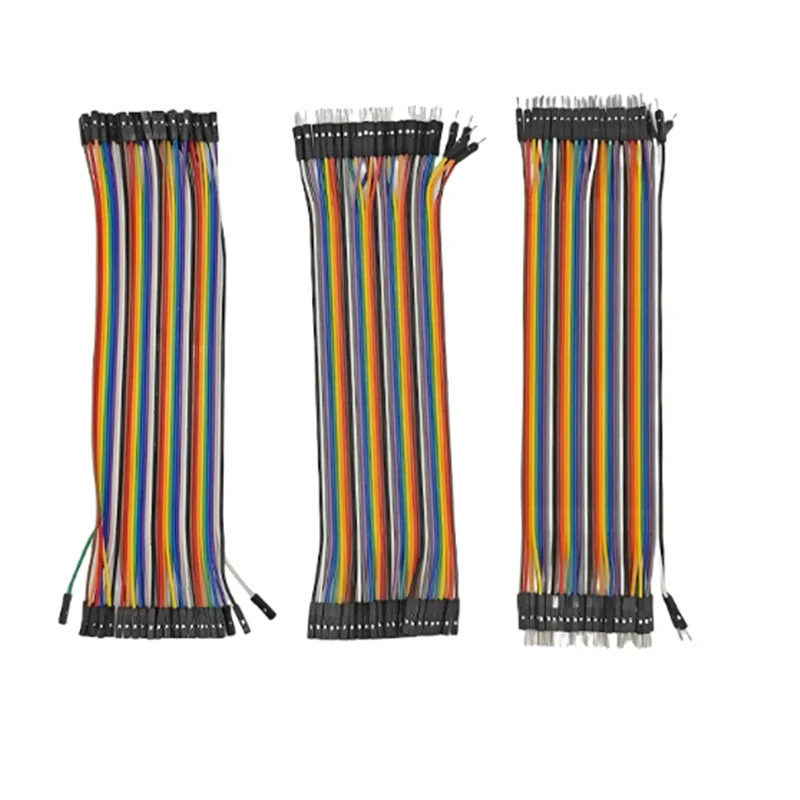 Dupont Line 10CM 20CM 30CM 40CM 40Pin Male to Male Male to Female and Female to Female Jumper Wire Dupont Cable for DIY KIT