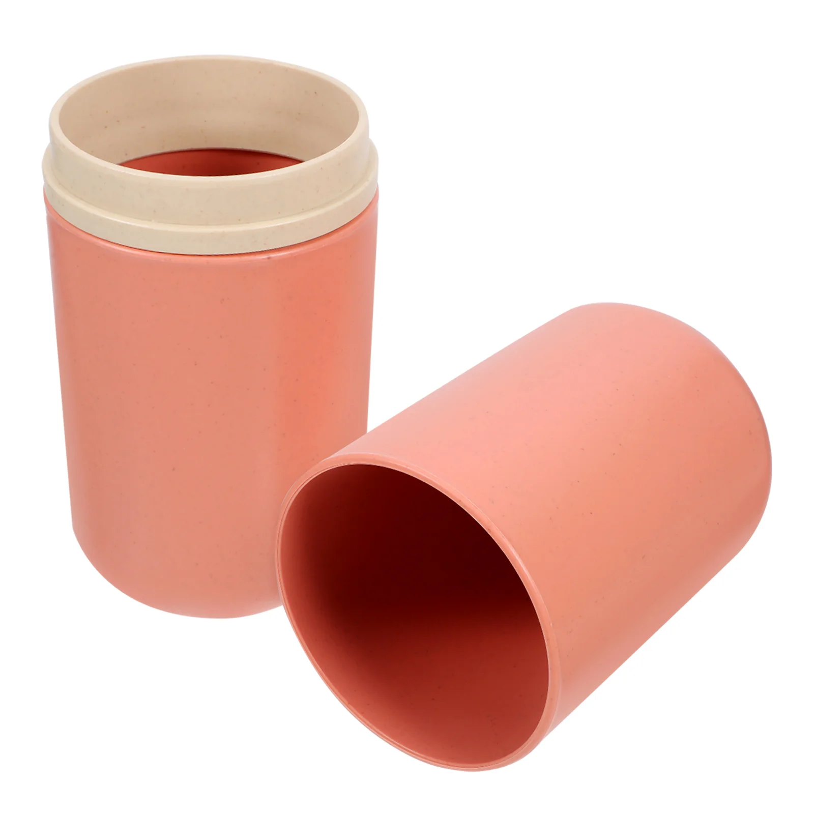 

Toothbrush and Toothpaste Travel Case Portable Organizer Durable PP Material Cup Design for Business Leisure Hiking Outdoor