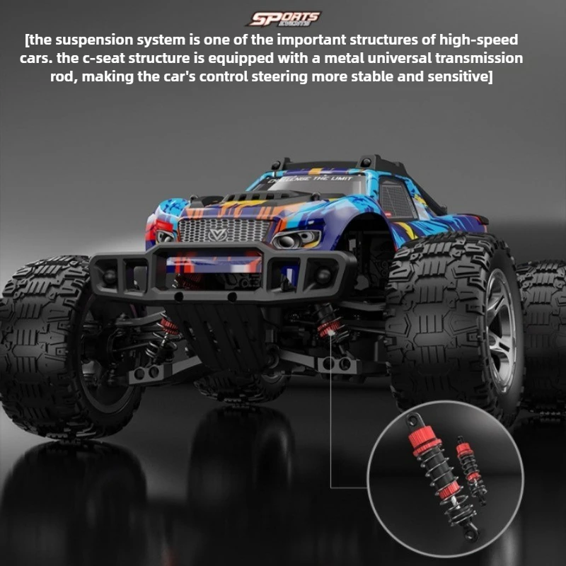 Высокоскоростные 4WD радиоуправляемые автомобили 50 км/ч, 1:10 полномасштабный внедорожный радиоуправляемый грузовик, бесщеточный автомобиль с дистанционным управлением, игрушки для мальчиков, игрушечный автомобиль в подарок