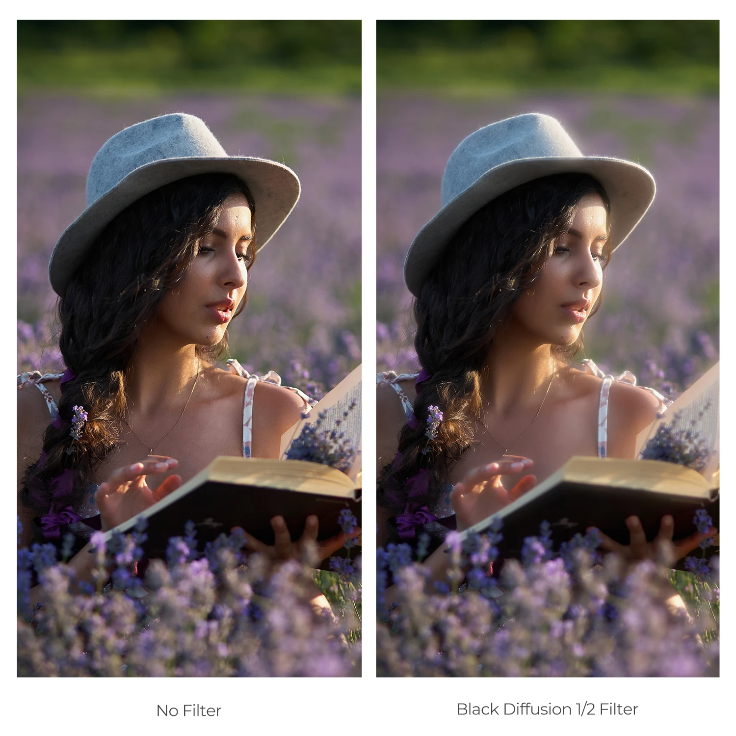 K&F Concept 1/2 1/1 1/4 1/8 블랙 미스트 확산 렌즈 필터 67 72 77 82mm Blcak Mist Filtro 49mm 52mm 58mm 62mm 67mm 77mm 82mm