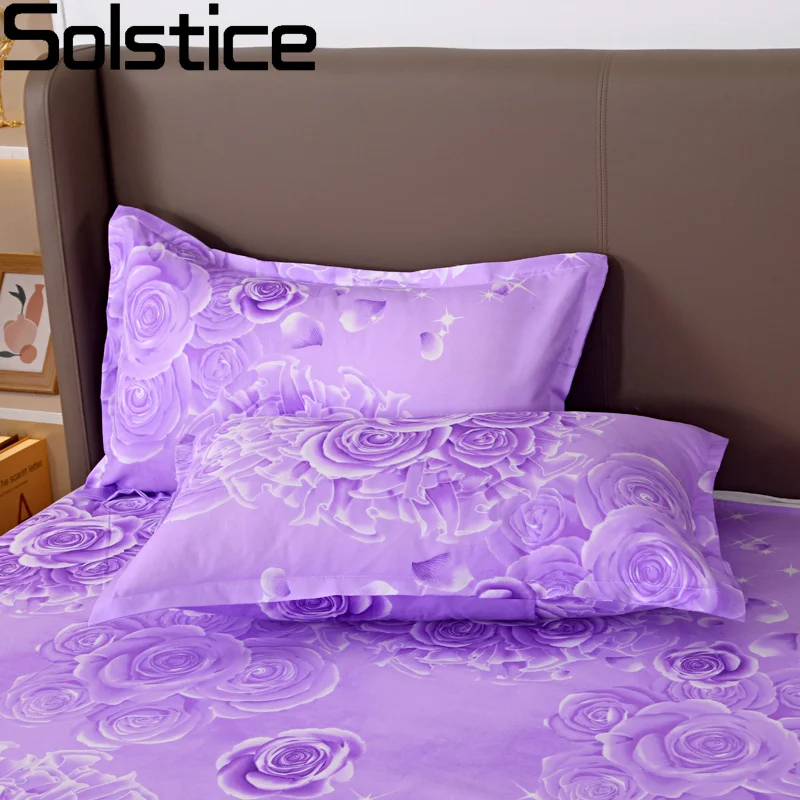 1pc Flowers Pillow Cover For Bedding Pillowcase Adult Bedroom Home Decor Customizable Cushion Covers Size 70x70cm Or 51x66cm