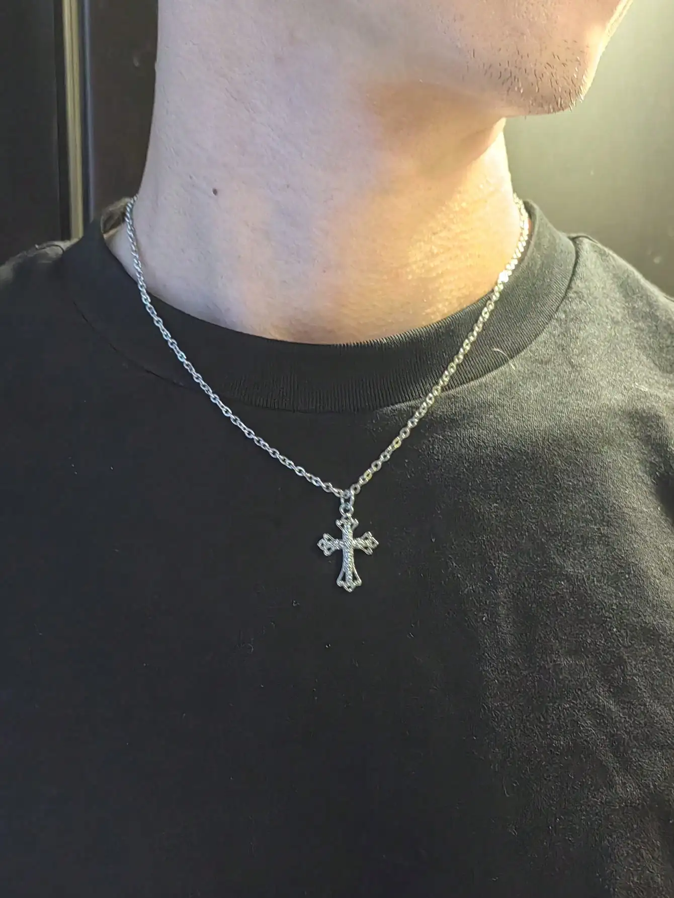 Personalized Ace Of Spades Playing Card Necklace, Unisex Collarbone Chain