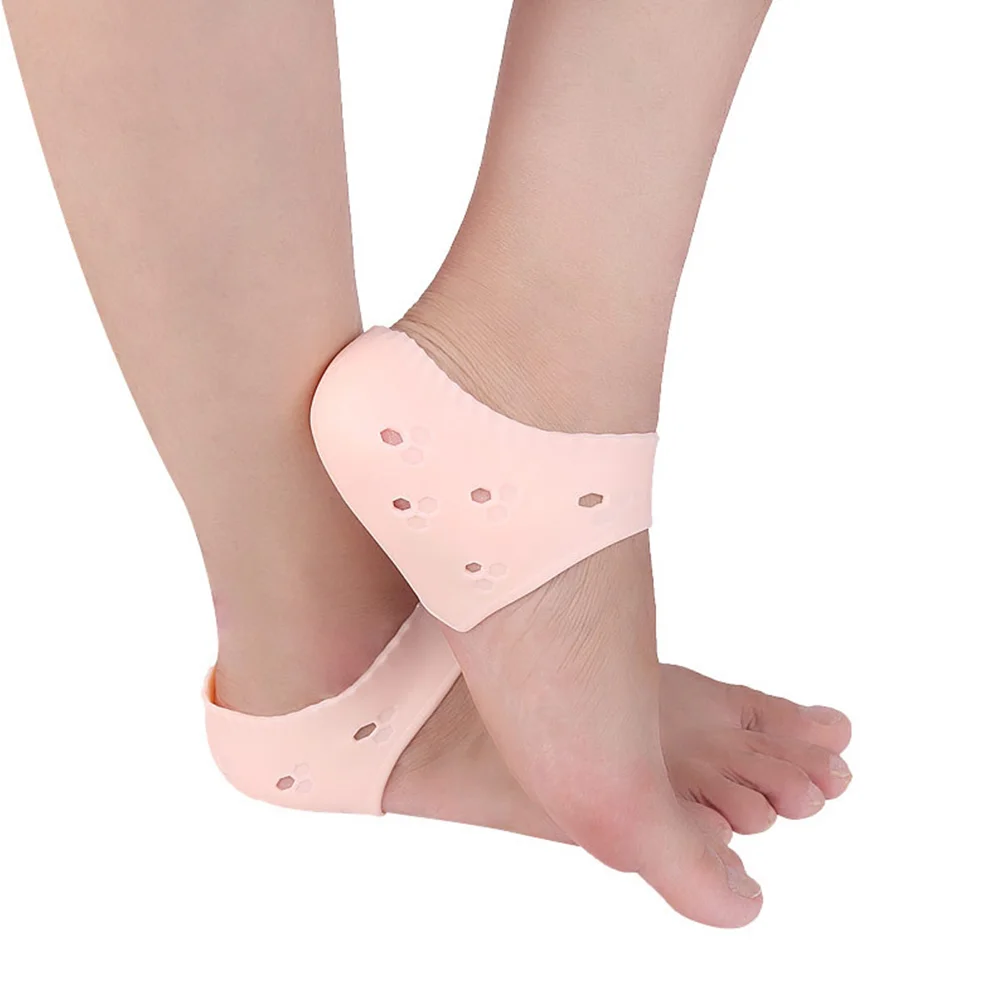 

Heel Protective Sleeve Cover Heel Socks Foot Care Protector for Cracked Hard Skin and Heel Pain heel sleeves