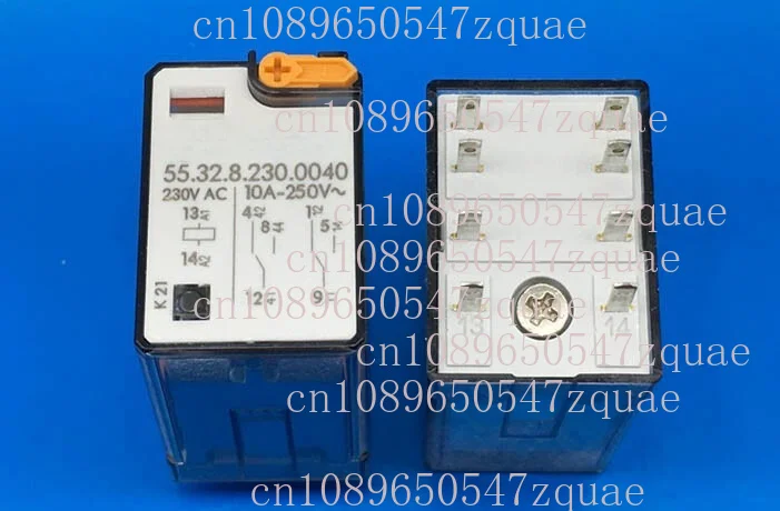 1PC 55.32.8.230.0040 230VAC for Finder Power Relay 10A 250V 8Pins