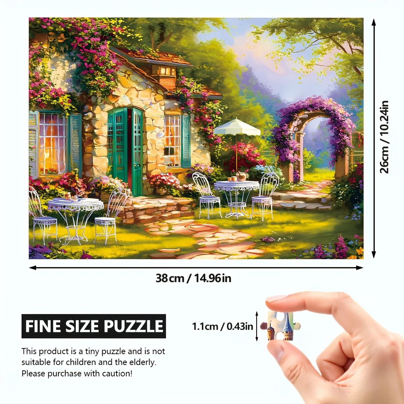 A High-Difficulty Puzzle | Portable, Expert-Level Challenge, Beautiful Festival Home Decor Gift, Interactive Entertainment Gam
