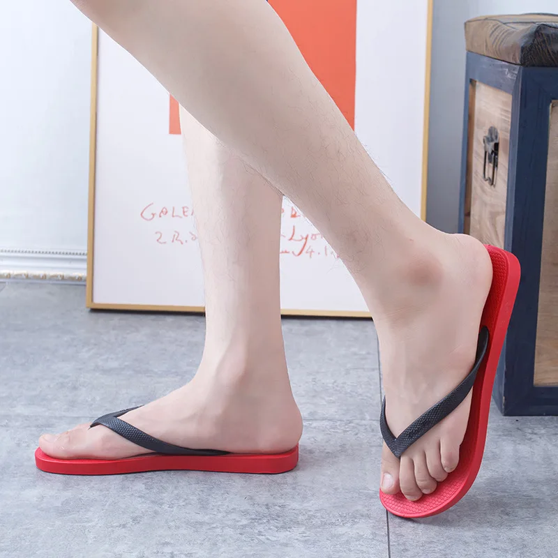 Летние тапочки-стринги из ПВХ, противоскользящая, износостойкая, ажурная, для купания, домашняя, уличная, повседневная обувь Летние тапочки-стринги из ПВХ, противоскользящая, износостойкая, ажурная, для купания, домашняя, уличная, повседневная обувь