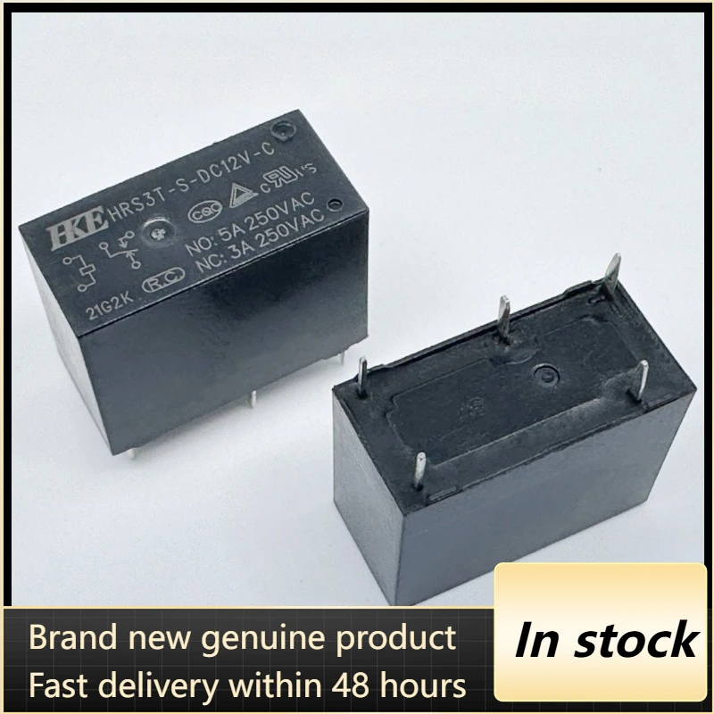 （Large quantity negotiable ）New 1pcs/lot HRS3T-S-DC12V-C 33FC 5pins 5A