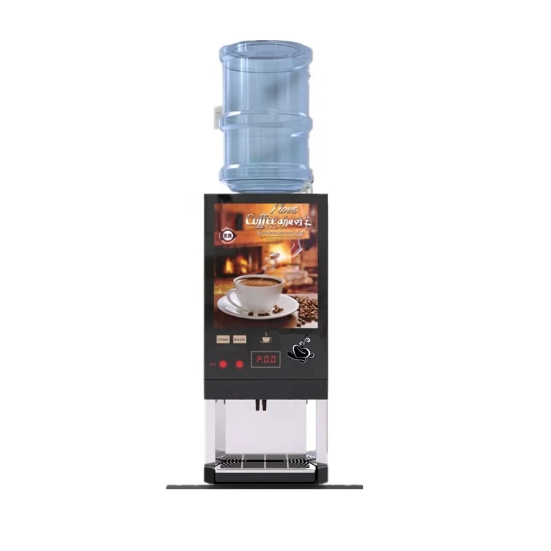 

Coffee machine pre-mixed coffee powder, tea powder vending machine 1 hot water
