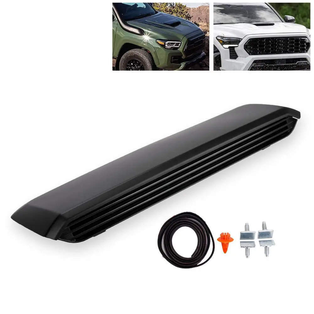 

Автомобильный воздухозаборник капота, вентиляционные отверстия для Toyota Tacoma 7618104900, подходит для Toyota Tacoma 16-22, детали для модификации автомобиля