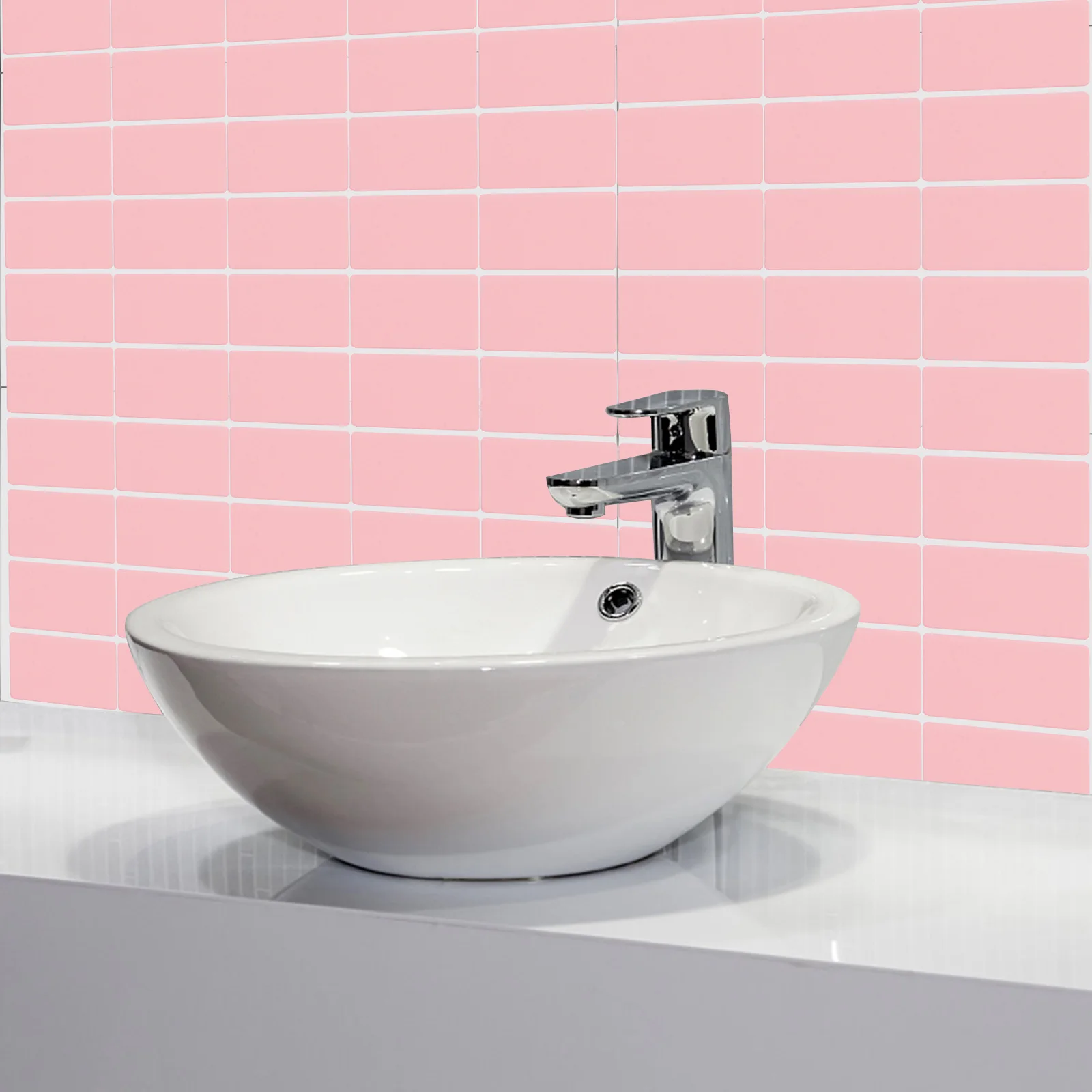 

Waterproof Peel Stick Decorative Tiles 11.99x11.99in Self-Adhesive 3D Wall Stickers Kitchen Bathroom Backsplash