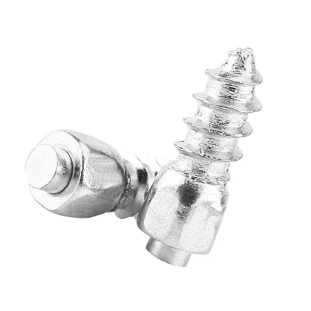 50pcs New 4x9mm 4x12mm Car Snow Tyre Studs Stainless Steel Anti Ice Snow Spikes Anti Skid Wheel Lugs Auto Accessories