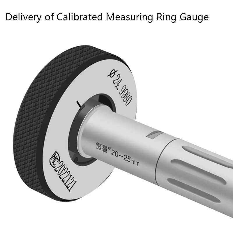 Three-Claw Inner Diameter Micrometer Three-Point Internal Measurement Inner Diameter Micrometer Aperture High Precision 0.005mm