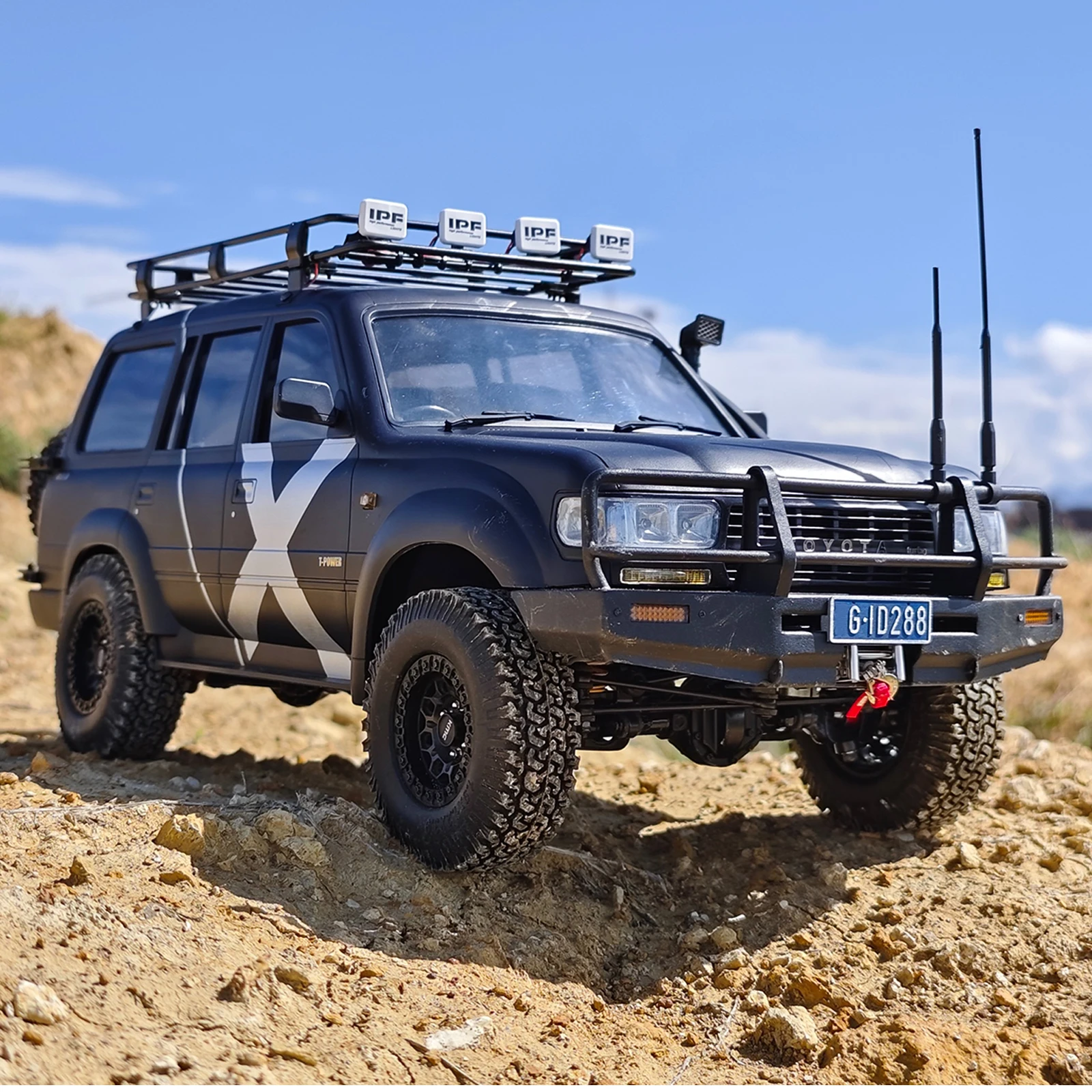 Heavy Duty Steel Tube Roof Rack for 1/10 LC80 Pajero Cherokee Wrangler Body SCX10 TRX4 Redcat GEN8 RGT 86100 RC Crawler Parts