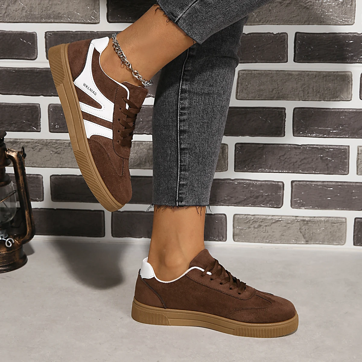 الربيع / الخريف أنيقة جولة رئيس مثير الاحذية الرياضية والترفيهية المألوف أفضل بيع أحذية نسائية مريحة جديدة