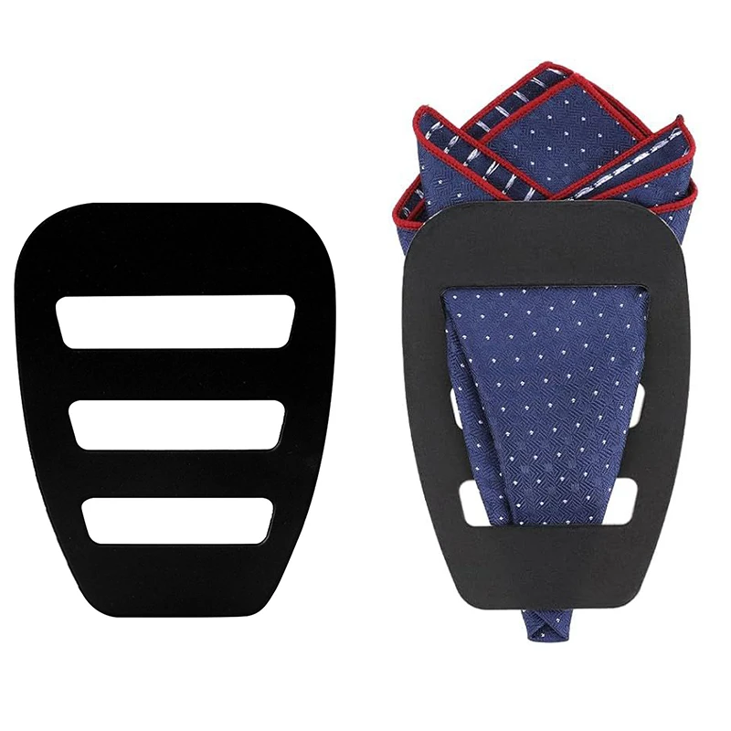 Pocket Squares Holder for Mens Handkerchief Support Keeper Man Handkerchiefs For Men Gentlemen Suit Fixing Holders Accessory