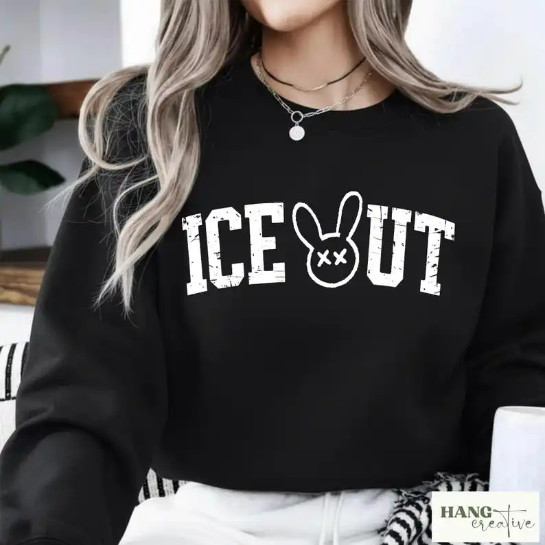 ICE OUT Bad Bunny Shirt Anti Ice Social Justice Statement Shirt, Benito Grammy Speech T Shirt