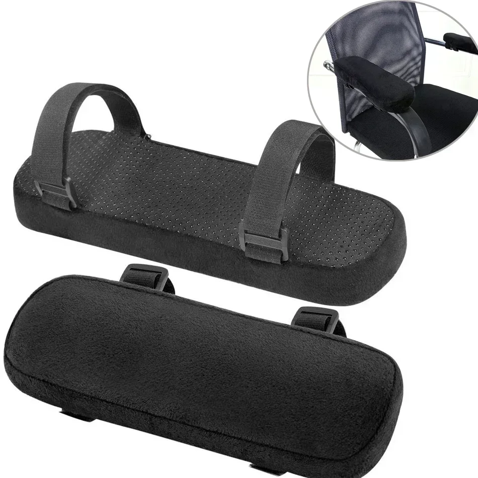 1/2pcs Armrest Cushion Memory Foam Comfort Elbow Pillow Gaming Home Office Chair Accessories