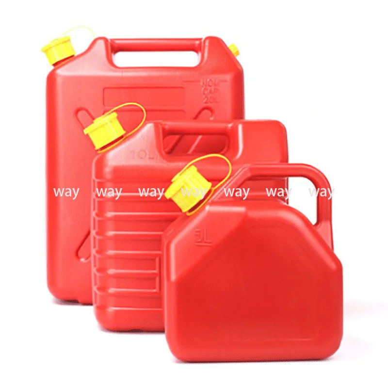 Fuel Tanks Plastic Petrol Cans Car Jerry Can Mount Motorcycle Jerrycan Gas Cans Gasoline Oil Container fuel Canister 5L/10L/20L