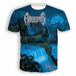 New Fashion Women/Men's 3D Print Amorphis  Casual T-shirts Hip Hop Tshirts Harajuku Styles Tops Clothing   EE1