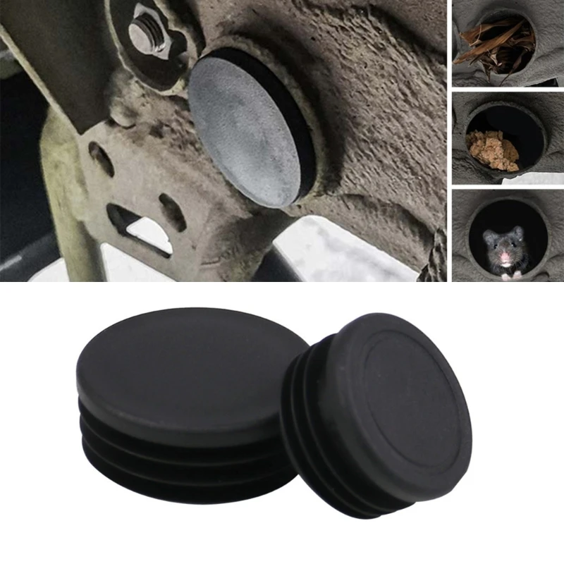 Car Styling Chassis Round Hole Exhaust Stopper Waterproof Cover Plug for Jimny 2023-2024 4-Door