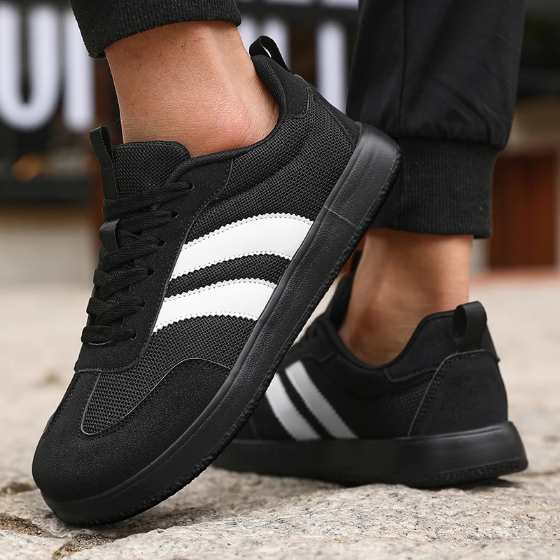 Atmungsaktive Zero-Drop-Wanderschuhe für Herren, modische Freizeitsneaker, rutschfeste Laufschuhe, Trainingsschuhe für die Schule, Unisex – Detail 16