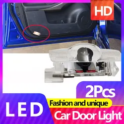 2 sztuk światła drzwi samochodu projektor do Logo dla Lexus GS GS250 350 300h GX ES jest LC LS LX RX RC serii LED emblematy lampy samochodowe akcesoria