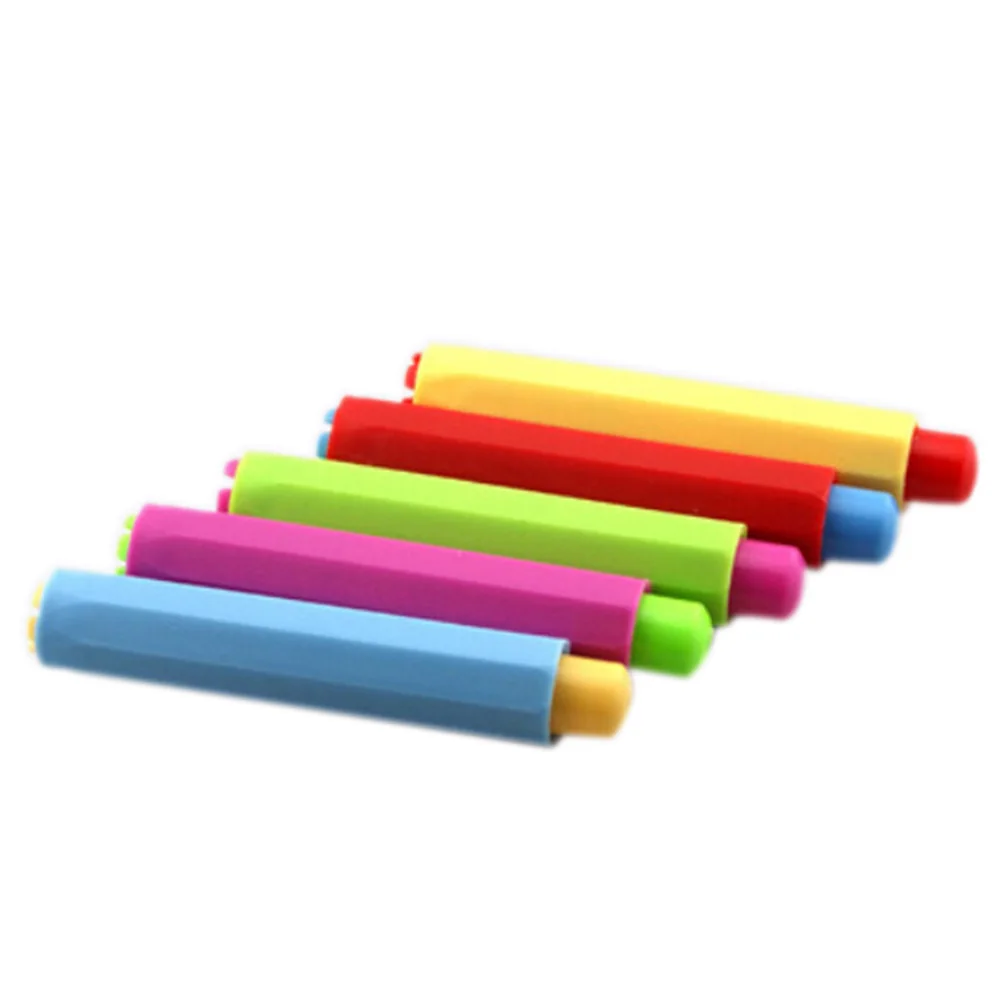 1PC Color Chalk Holders School Teaching Aids For Teachers Writing Extender Children Drawing Board Accessories
