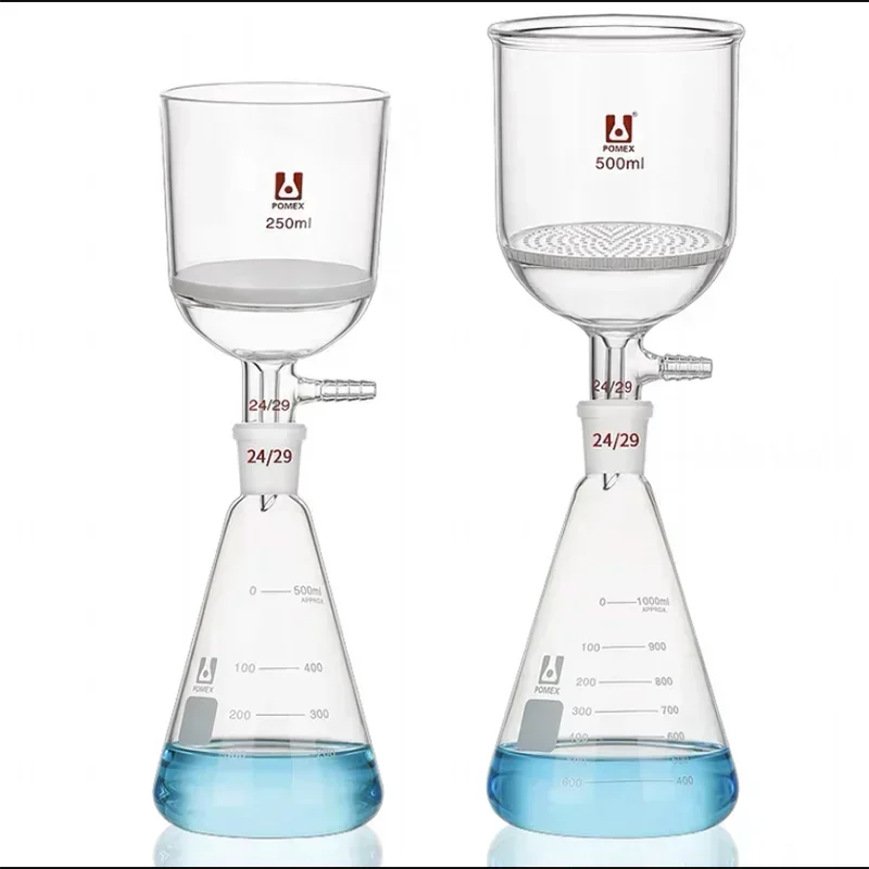 Professional Grade Vacuum Filtration System Glass Sand Core Buchner Filter Funnel Lab Device 2000/3000ml