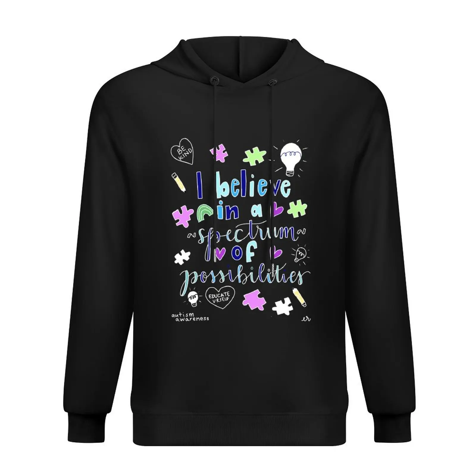 

Colorful Spectrum of Possibilities Hoodie hooded shirt blouse men clothes autumn hoodie