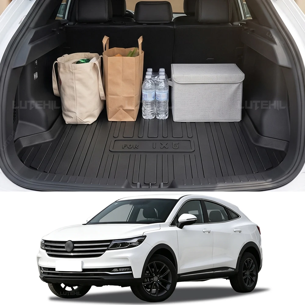 For Fengon ix5 Fengguang DFSK Glory iX5 F5 2019-2026 2025 TPE Trunk Mat Mat Cargo Liner Protective Cover Waterproof Accessories