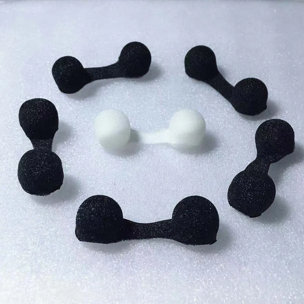 60Pcs Sponge Nose Filter Plugs Environmental Friendly Non-Toxic Soft Filters for Polluted Air Makeup Travel Outdoor