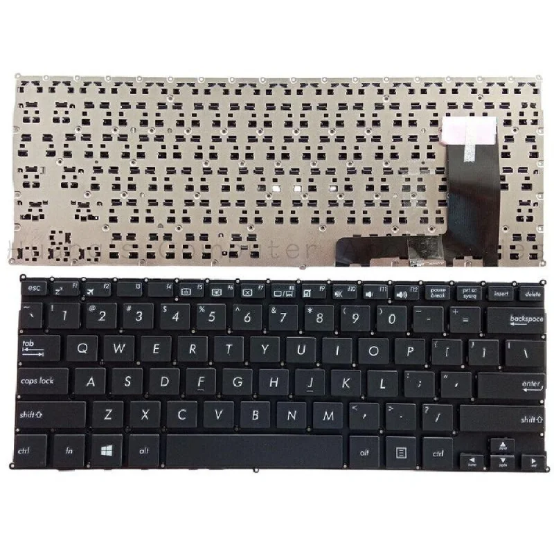 SS+New US Black Laptop Keyboard For ASUS E201 E202 E202S E205 E202SA E202M E202MA X205 Strictly Tested Replacement