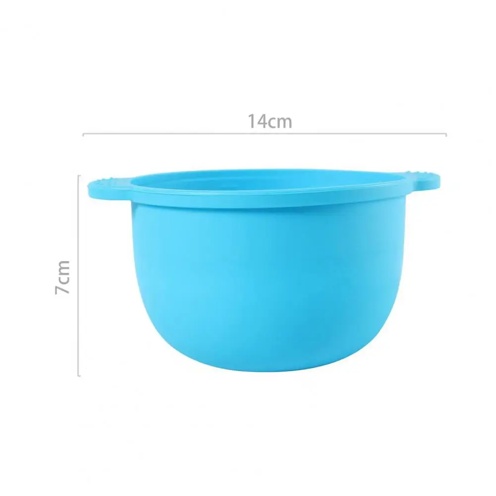 Silicone Wax Warmer Liner with Handle Non-stick Wax Pot Bowl Hair Removal Wax Melt Heater Heating Machine Container Replacement