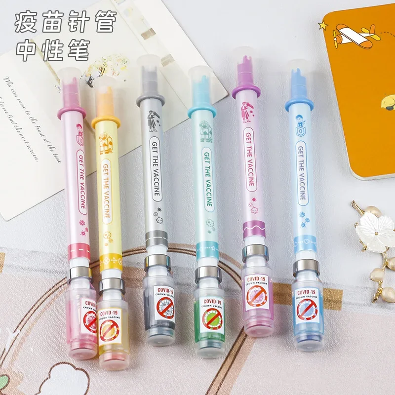 

30PCS Vaccine syringe, neutral pen, painting roller, lace seal, syringe, multifunctional