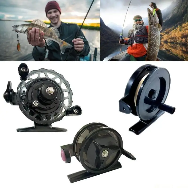 31BE Light Weight Fly Fishing Line Wheel Winter Ice Fishing Reels Spools Outdoor Fishing Tackle Fly Fishing Tool Enduring